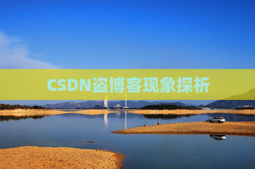 CSDN盗博客现象探析